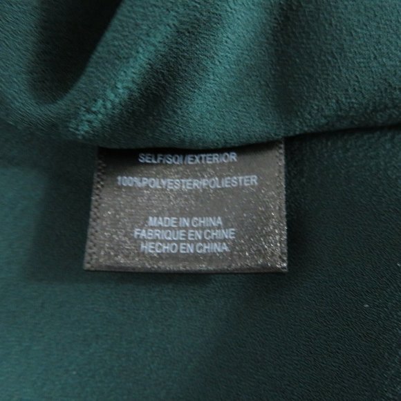 WAYF Camisole Top Hunter Green Size L Posie Deep Lace V-Neck Sleeveless - Picture 10 of 11